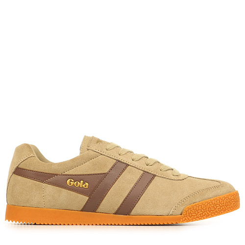 Gola Harrier Suede Trainer - Gris