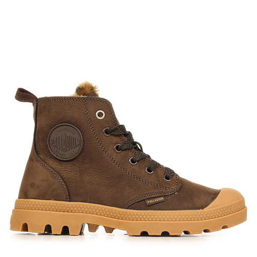 Palladium Pampa Hi Zip Wl Wild - Marron