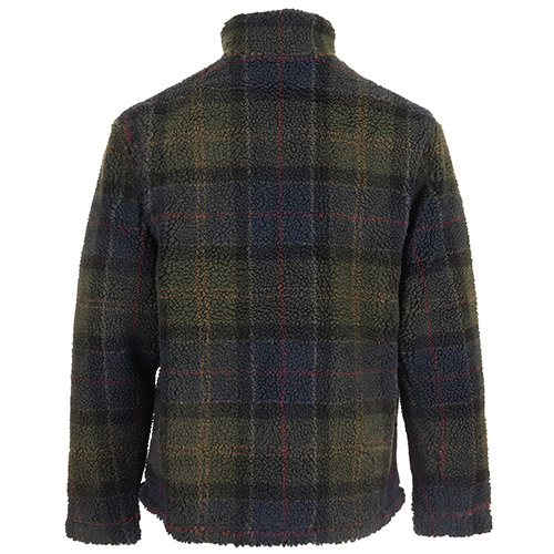Barbour Tartan Fleece Zip Through