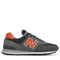 Grey Navy Orange