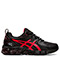 Black / Electric Red