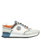 White / Steel Blue / Orange