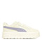 Frosted Ivory Pale Plum