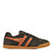 Dark Brown Moody Orange