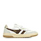 White Dark Brown Gold