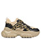 Black Leopard Brown Beige