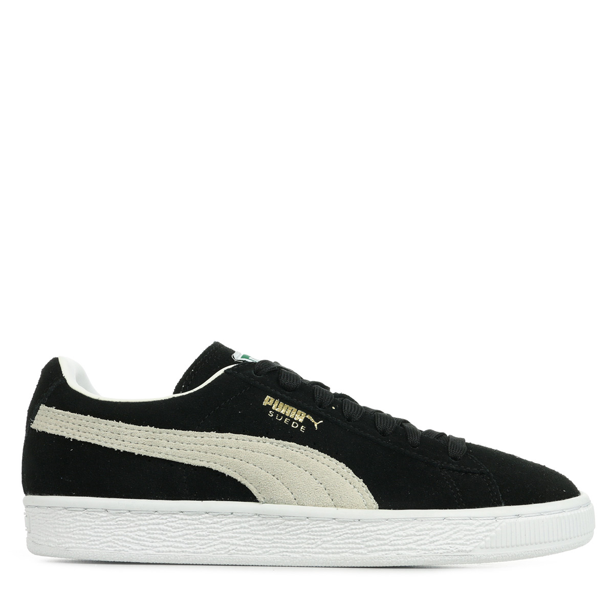 puma suede noir lacet blanc