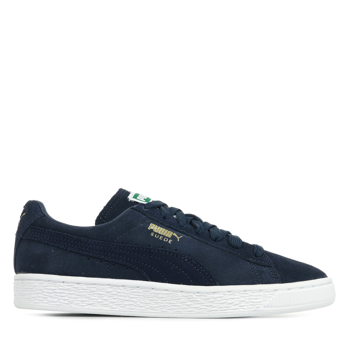 puma suede bleu marine uni