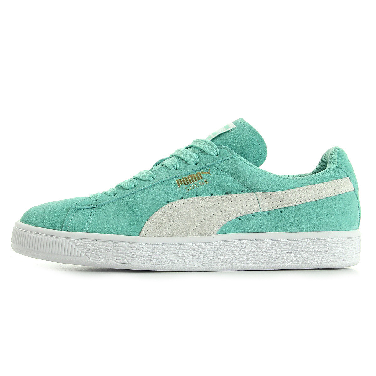 puma suede vert d'eau puma suede vert d'eau