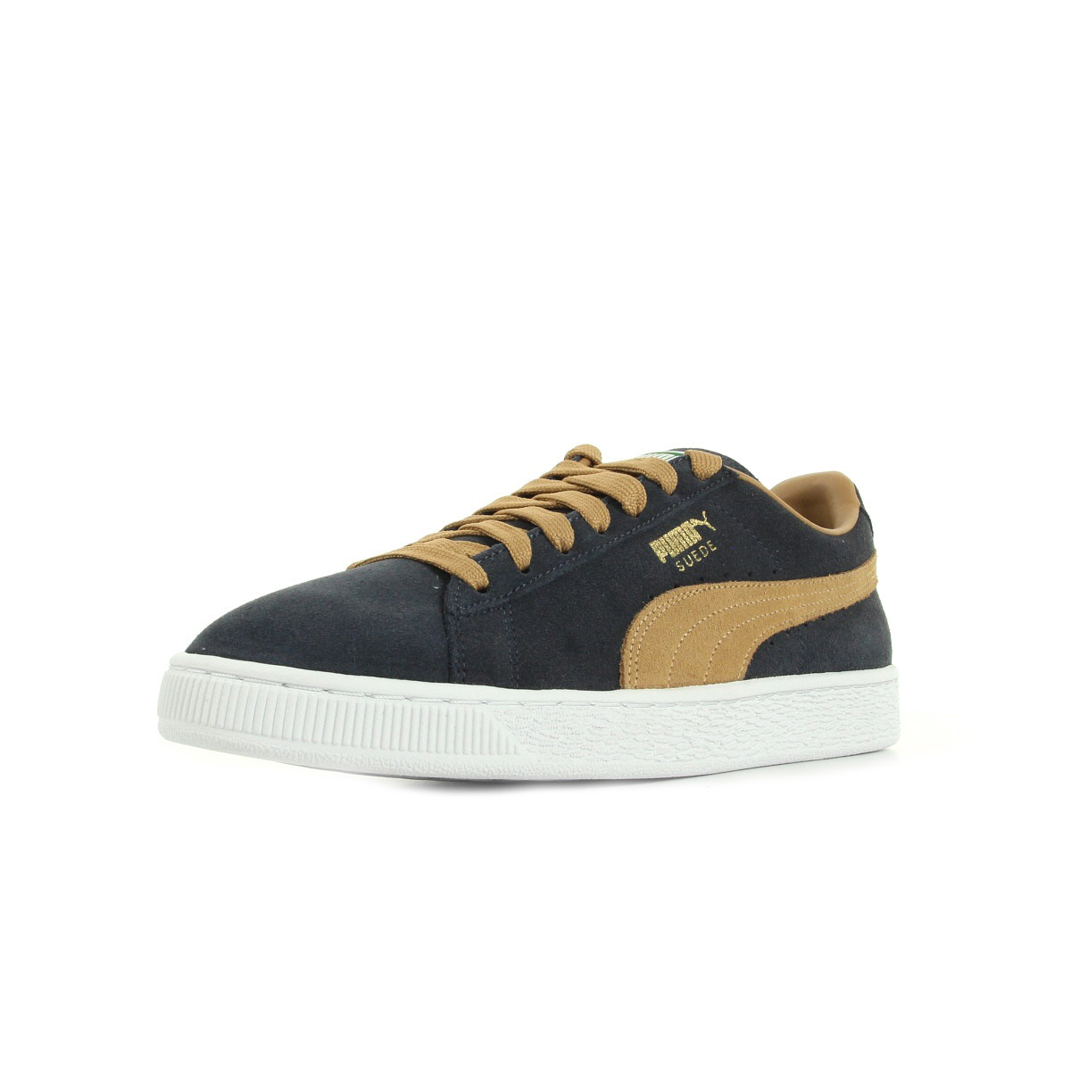 puma suede marron bleu puma suede marron bleu