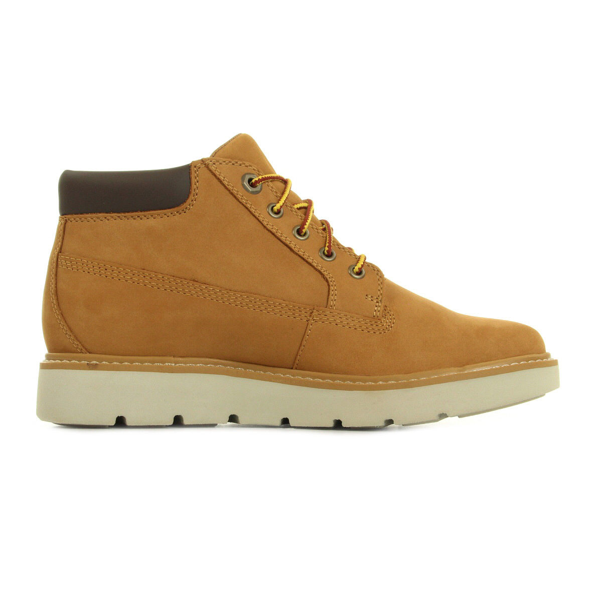 timberland kenniston nellie wheat beige nubuck leather flat ankle boots