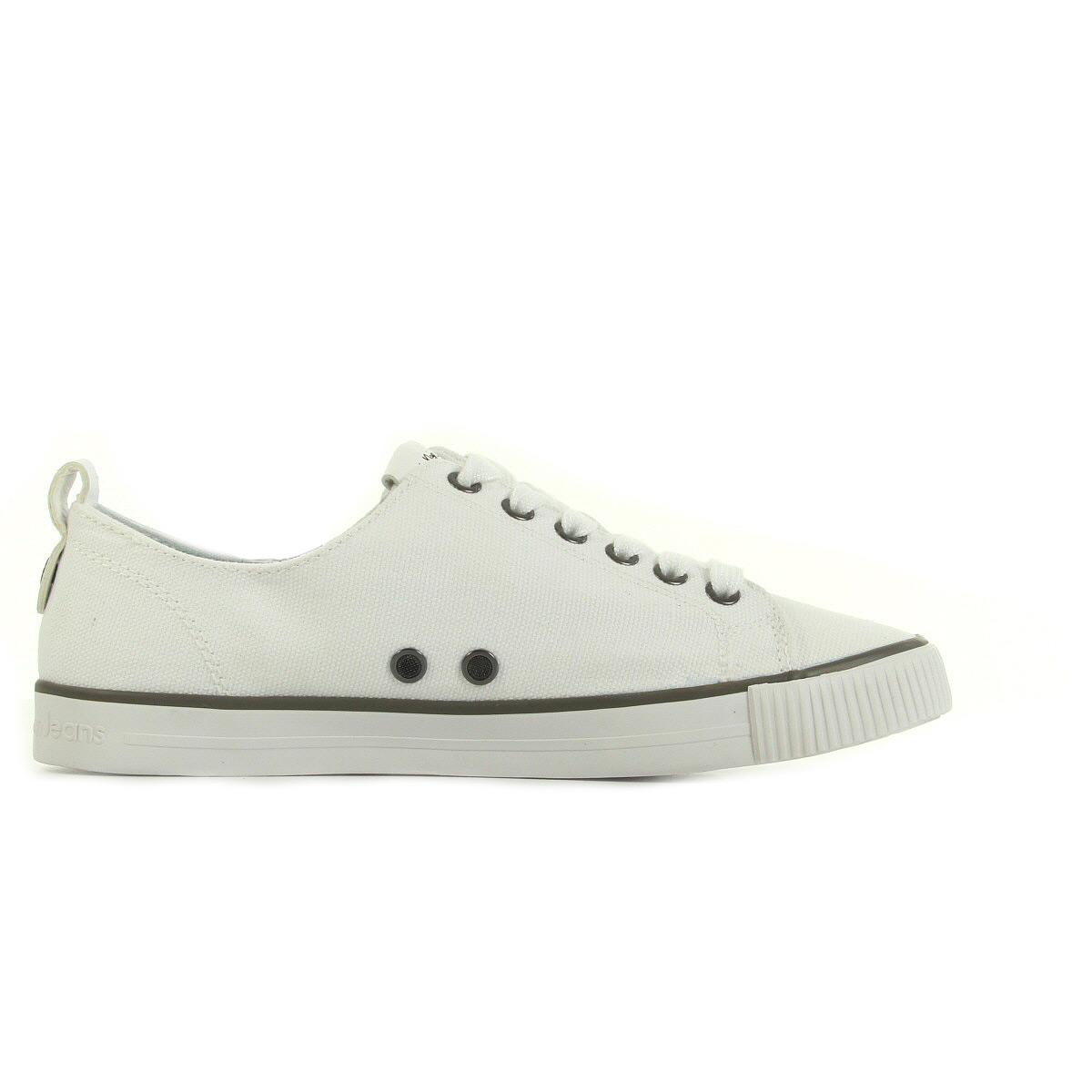 calvin klein dora canvas trainers