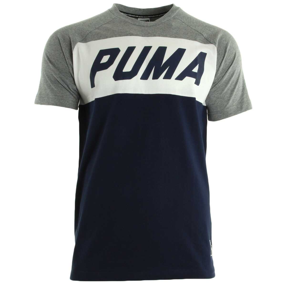 Puma Colorblock Tee 57242004, T-Shirts homme