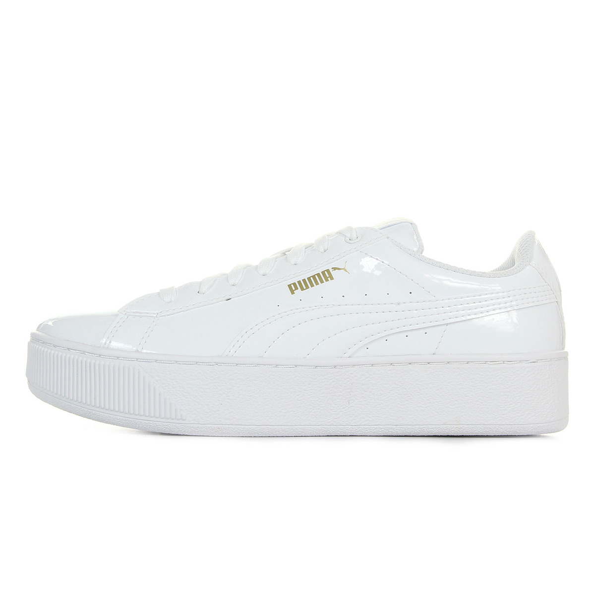 puma soft foam blanche