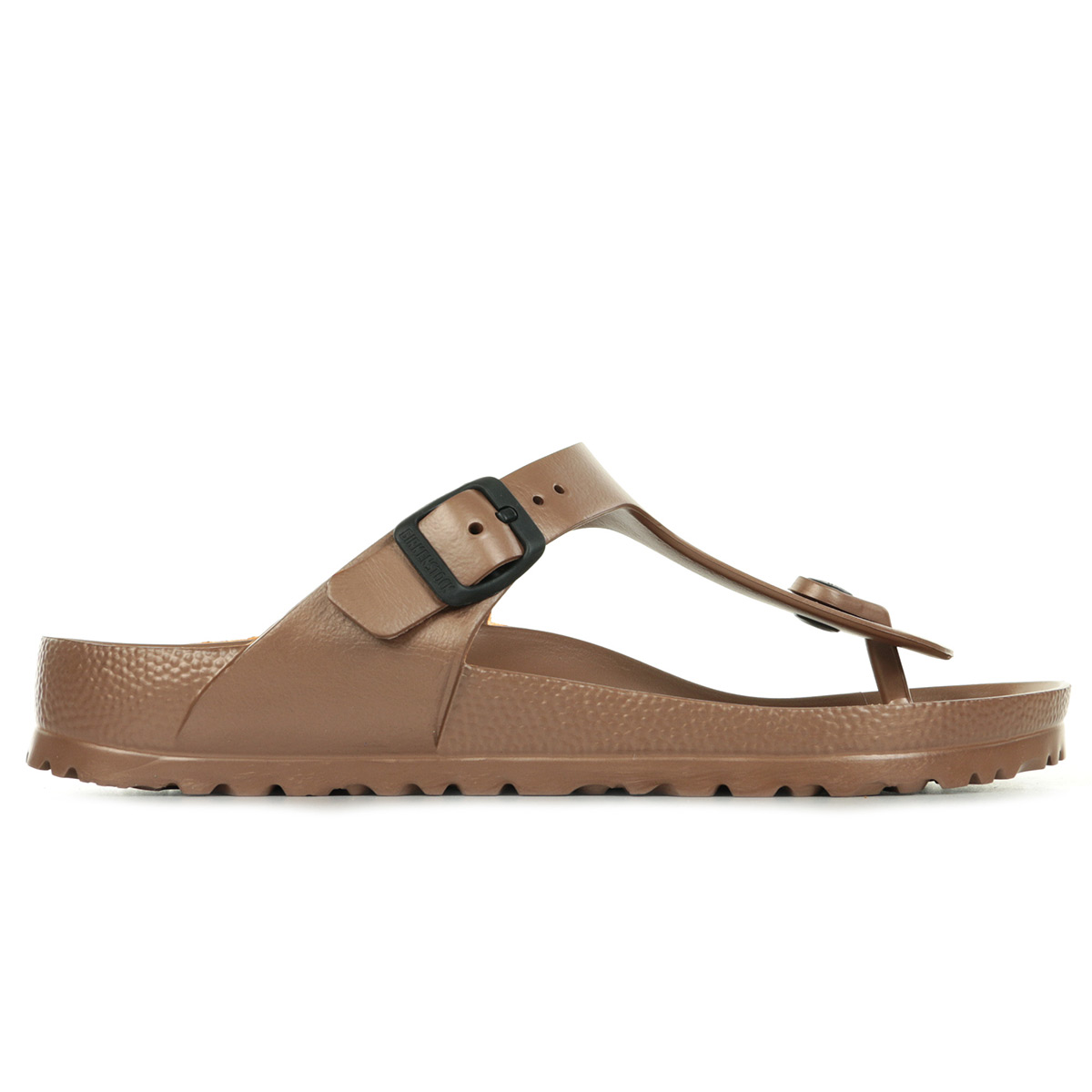 birkenstock gizeh metallic copper eva