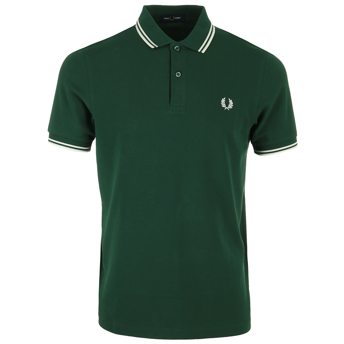 Fred Perry Twin Tipped Fred Perry Shirt Ivy Snow White
