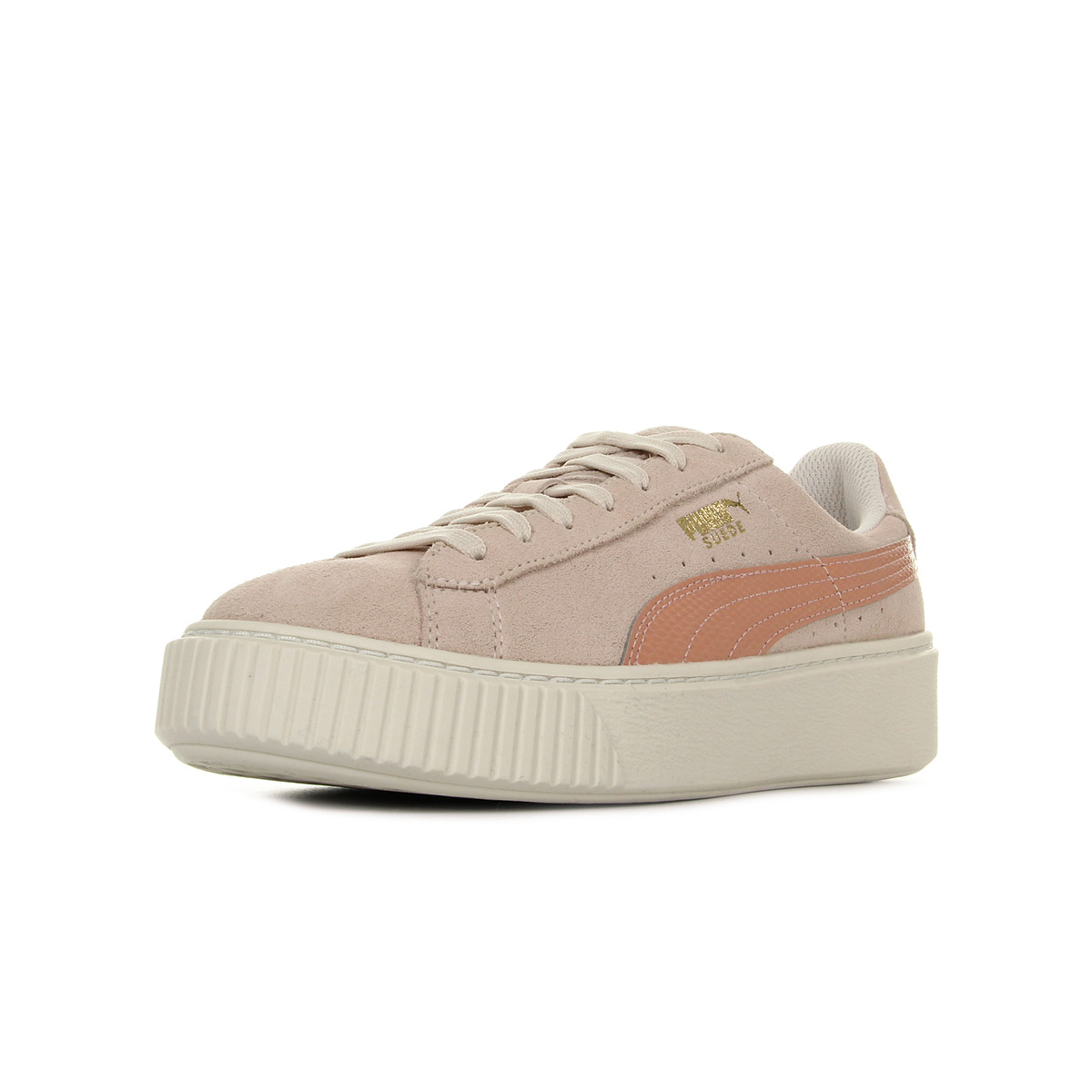 puma platform peach