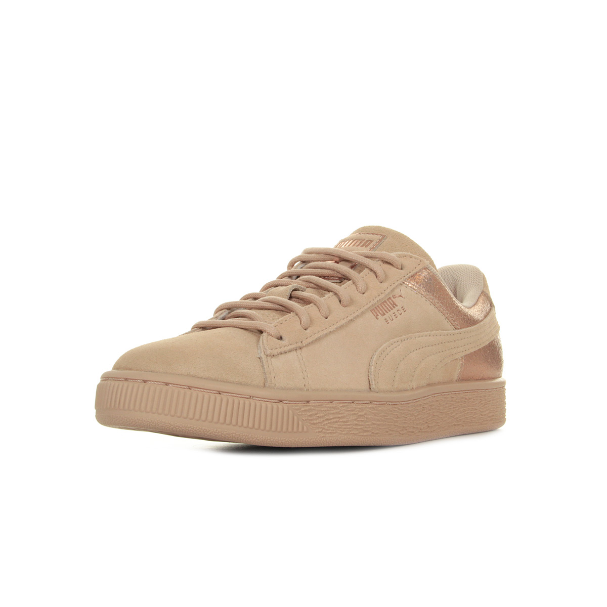 puma trinomic suede femme