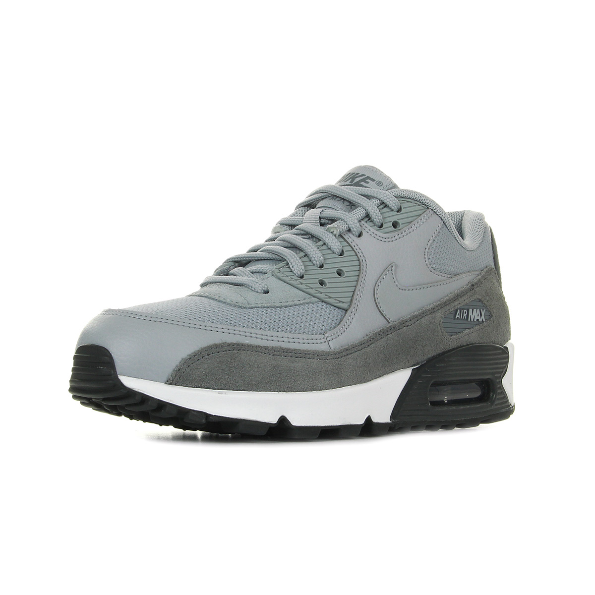 Chaussures Baskets Nike Unisexe Air Max 90 Taille Gris Grise Cuir Chaussures Baskets Nike Unisexe Air Max 90 Taille Gris Grise Cuir