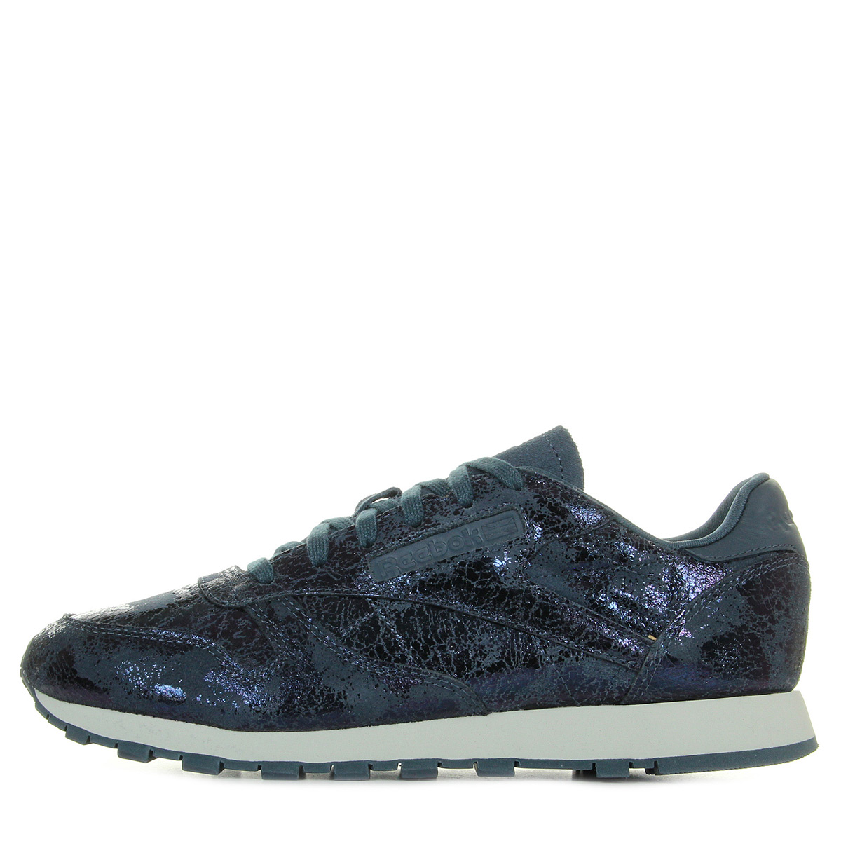 reebok classic leather bleu femme