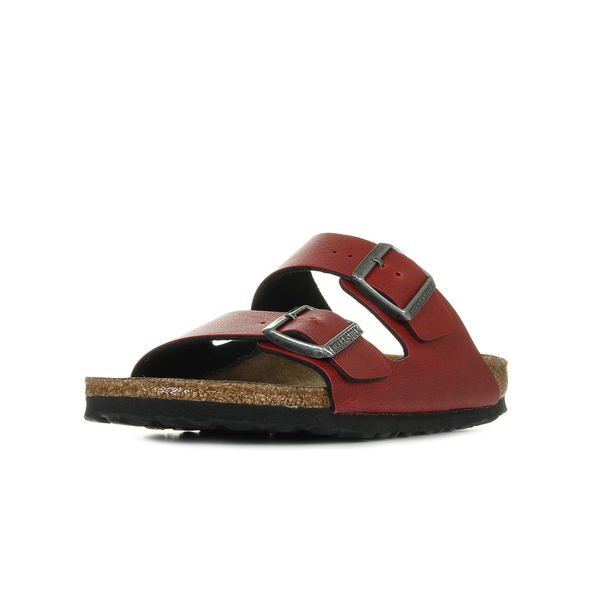 Sandales Nu Pieds Birkenstock femme Arizona BS taille Bordeaux Cuir A boucles Sandales Nu Pieds Birkenstock femme Arizona BS taille Bordeaux Cuir A boucles