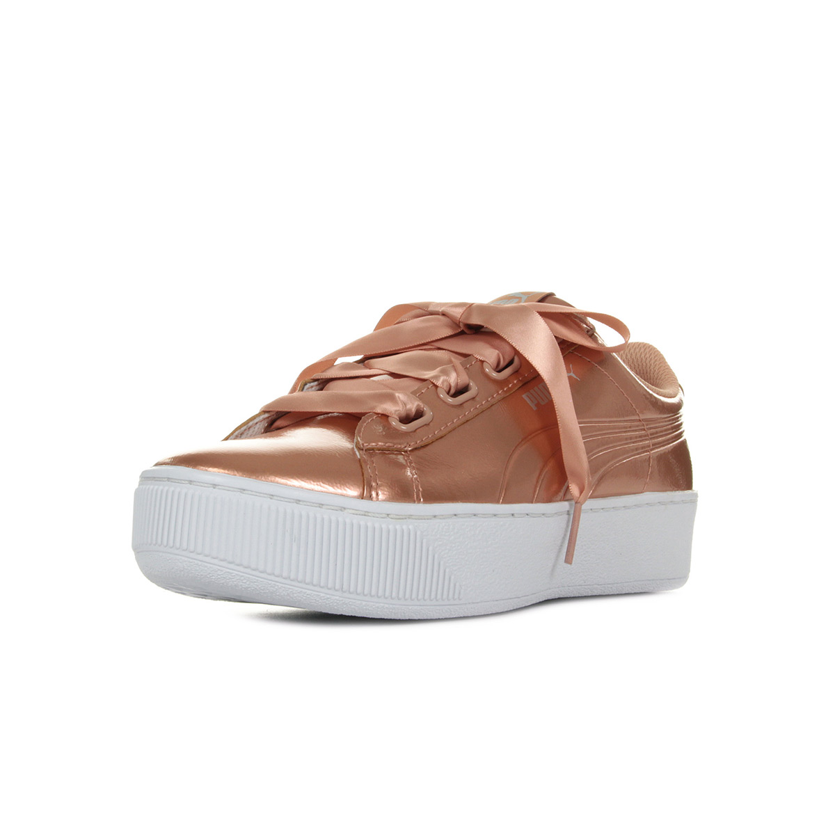 puma vikky platform ribbon grey