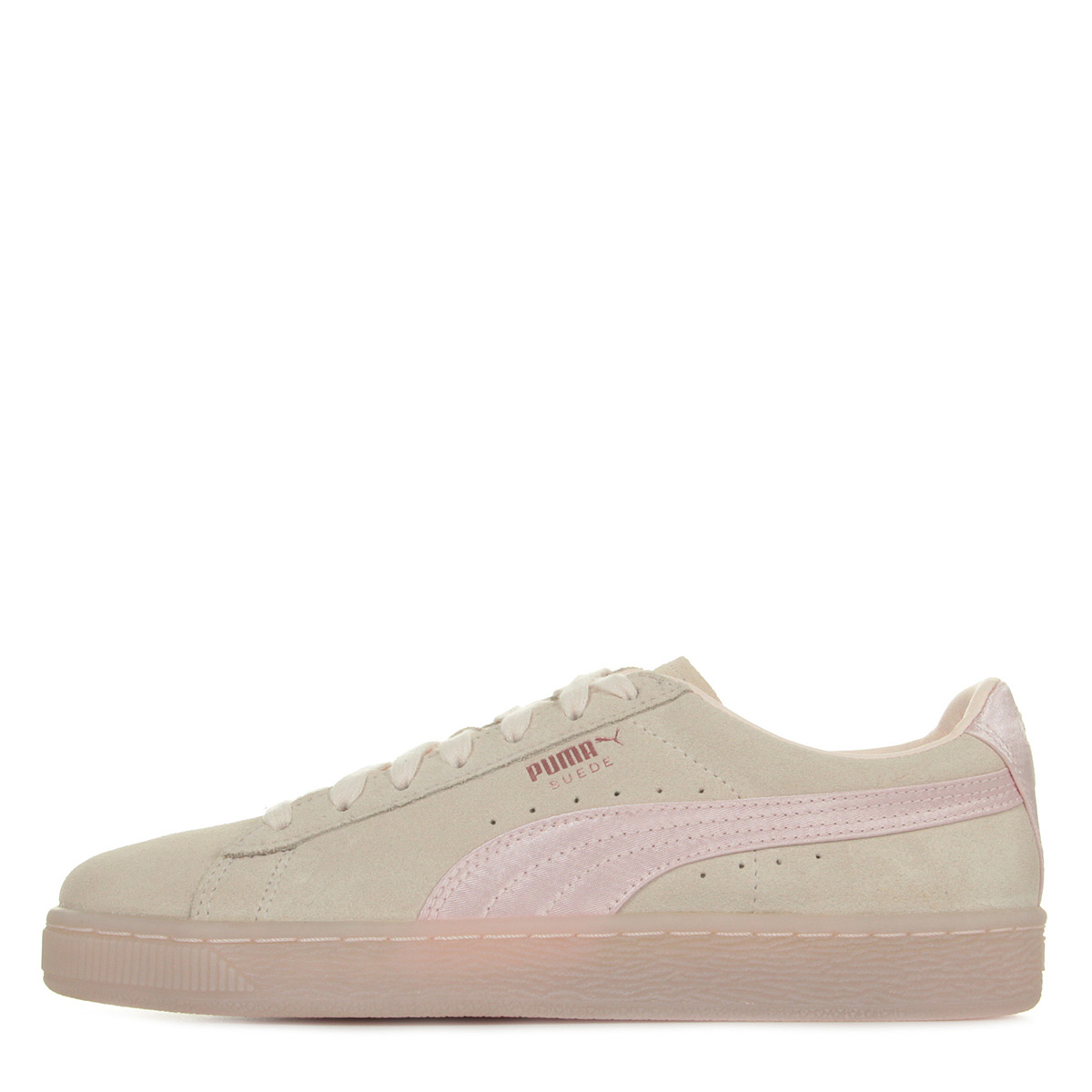 puma suede beige et rose