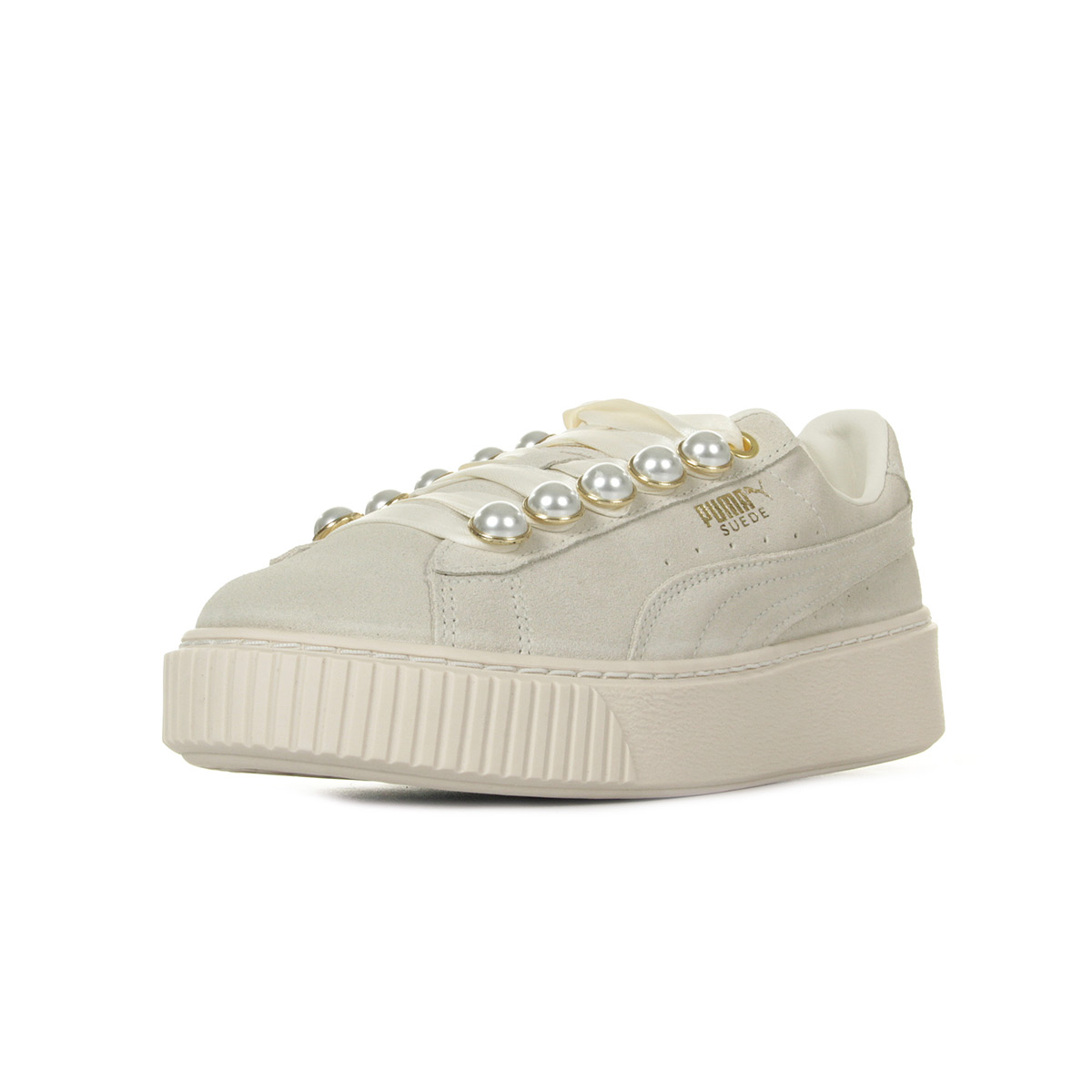 puma basket platform bling junior