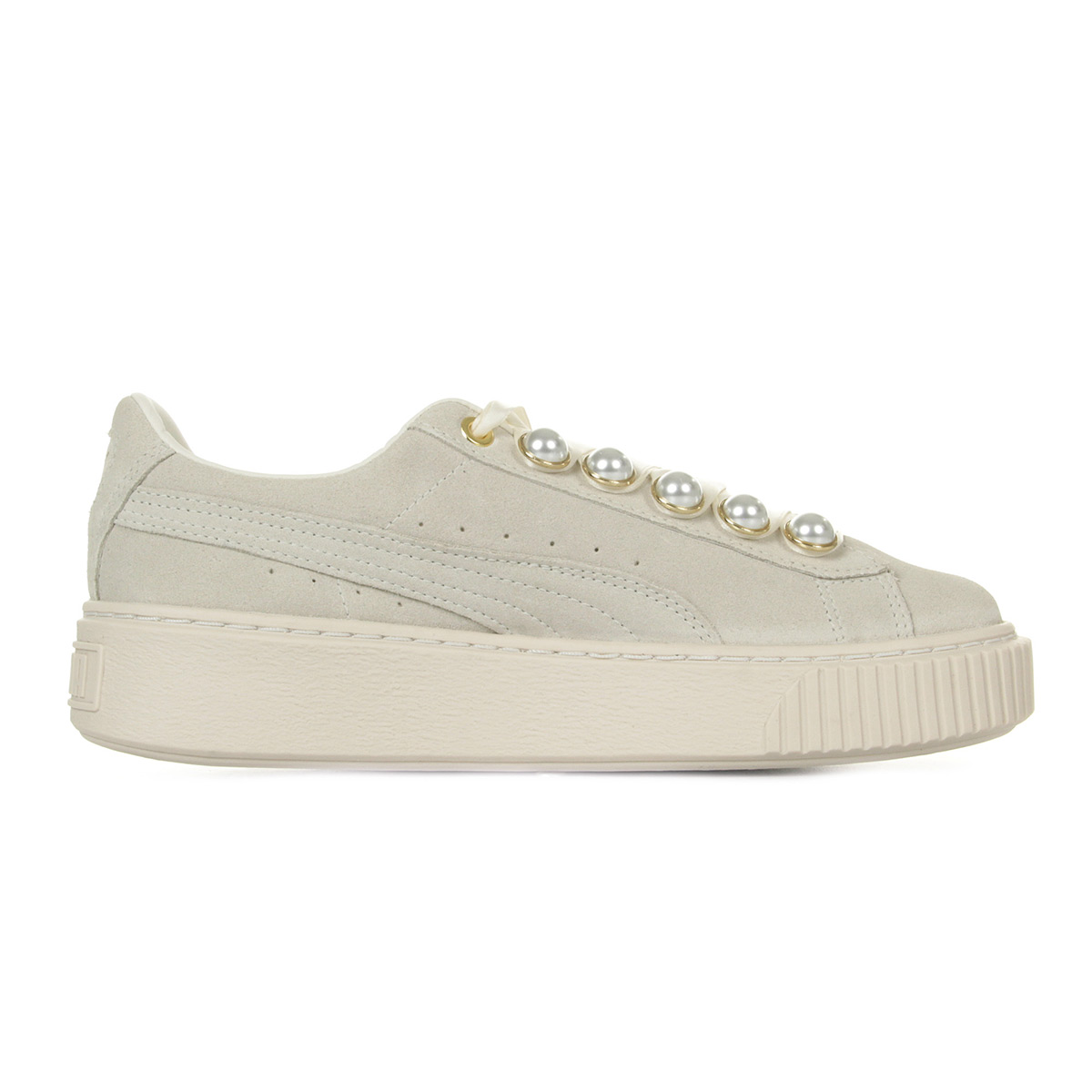 puma basket platform bling junior