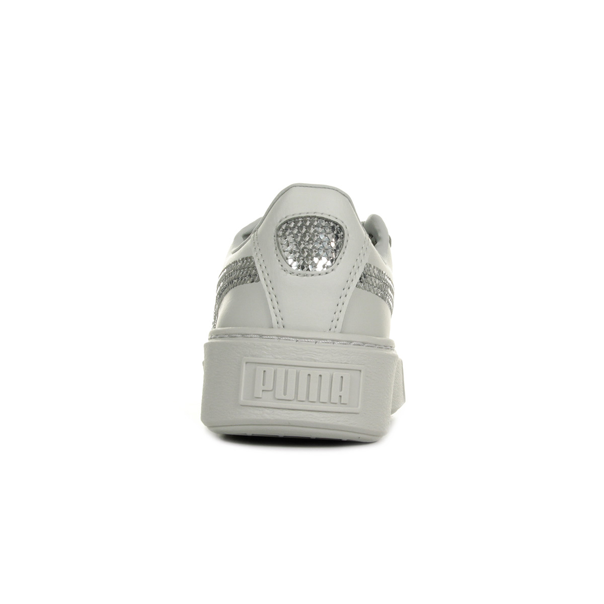 puma basket platform bling junior