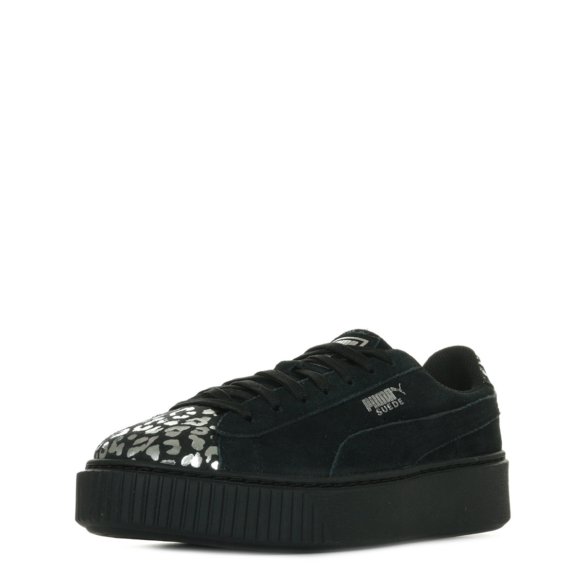 puma suede platform noir femme