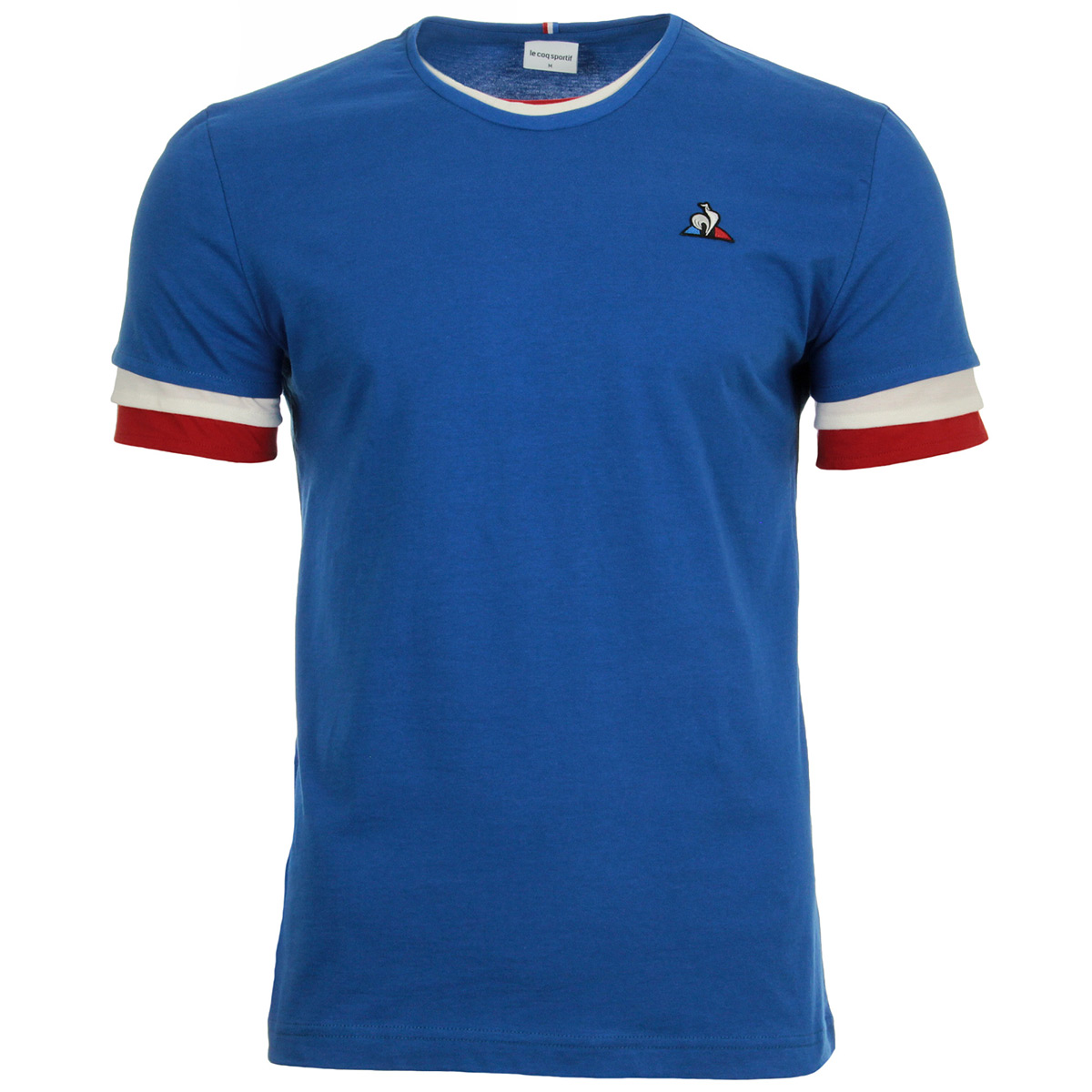 Le Coq Sportif Tri Tee SS nÂ°1 M 1820053, T-Shirts homme