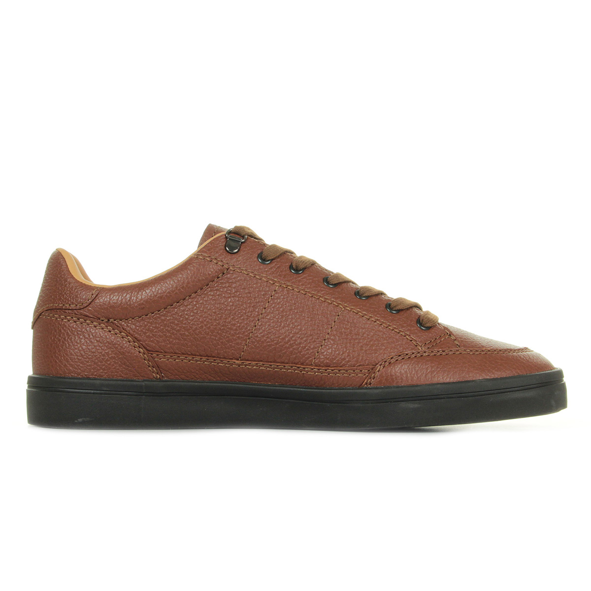 fred perry deuce leather trainers