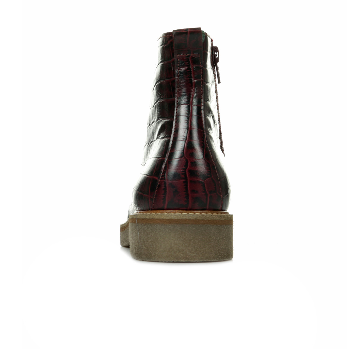 Cuir Bordeaux Bottines Ebay Taille Lacets Kickers Oxigeno Femme tqSSFXP