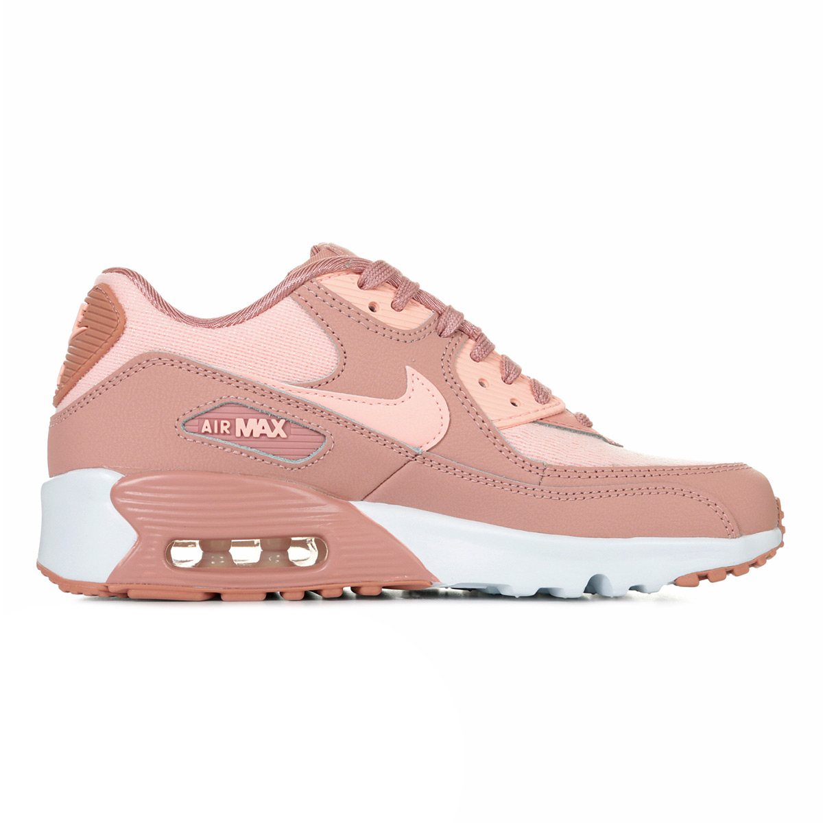Nike Air Max 90 SE Mesh (GS) 880305601, Baskets mode femme