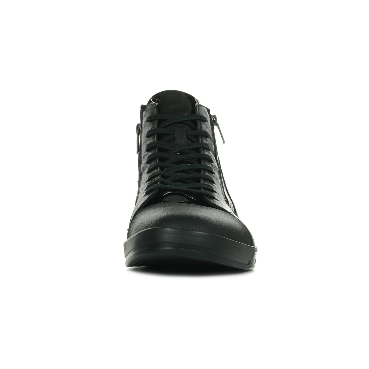 Calvin Klein Mode F0753 Patent Smooth Homme BlackBaskets SLUzGMjpqV