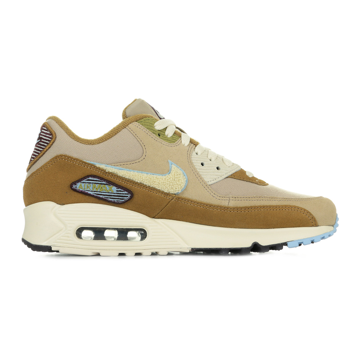 air max 90 cream and green