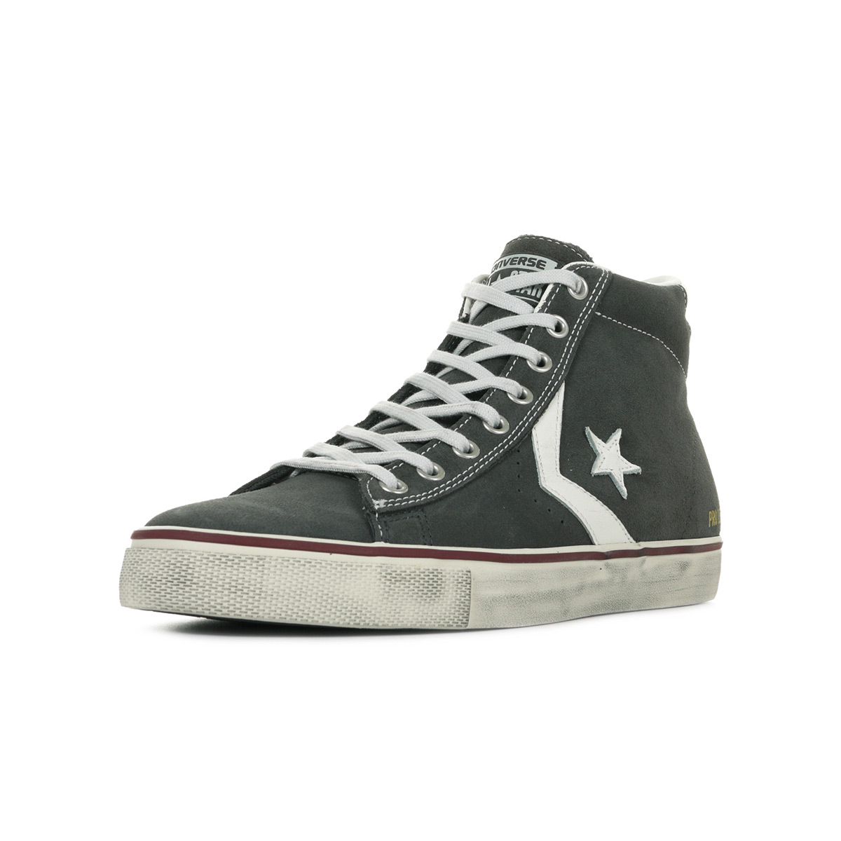 converse pro leather vulc distressed high