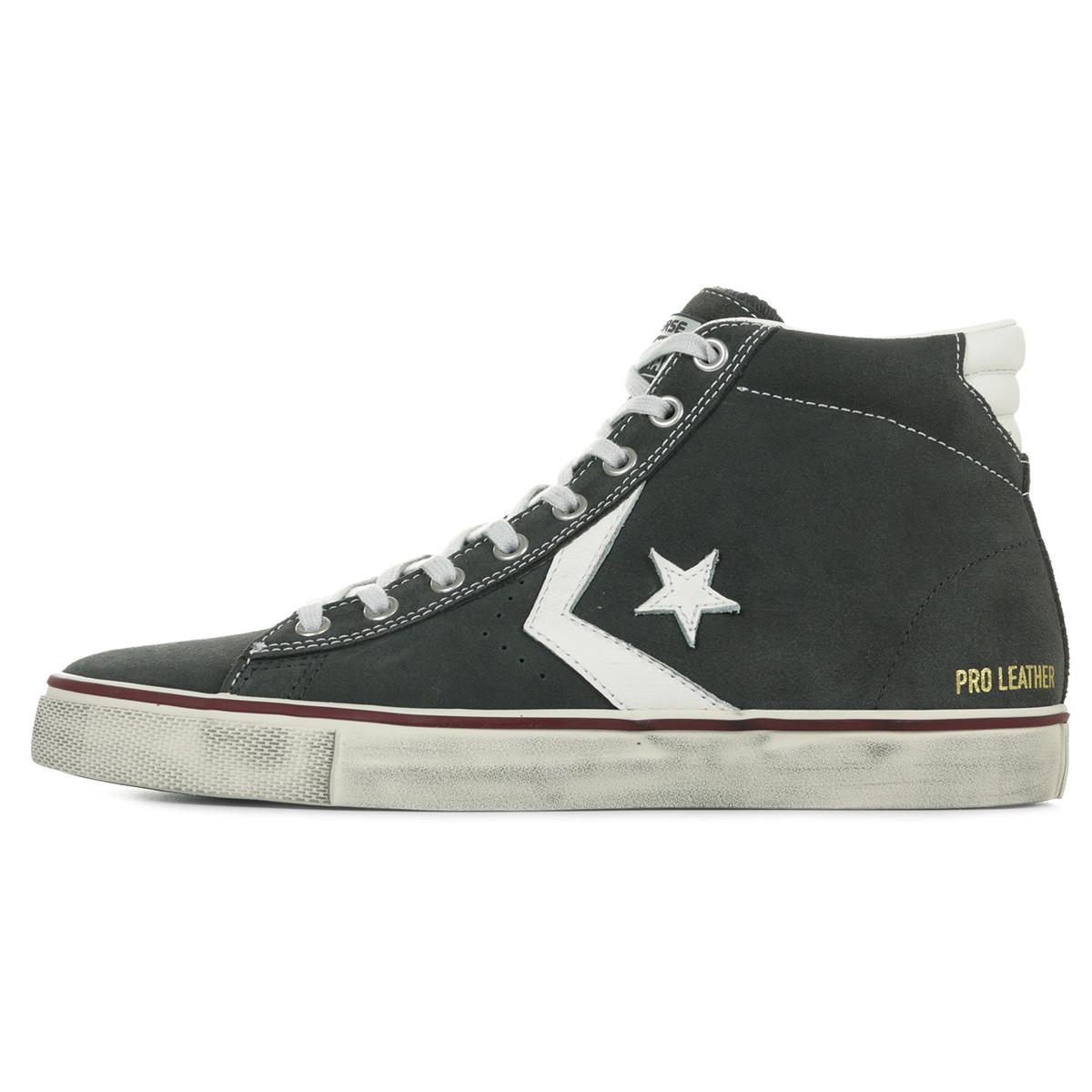 converse pro leather vulc distressed high