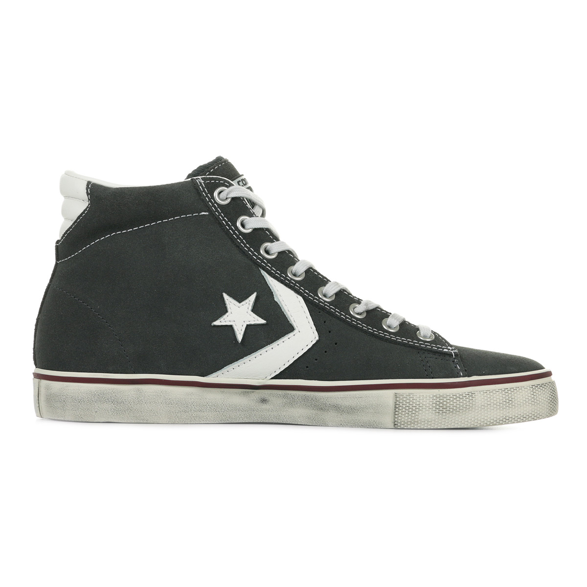 converse pro leather vulc distressed high