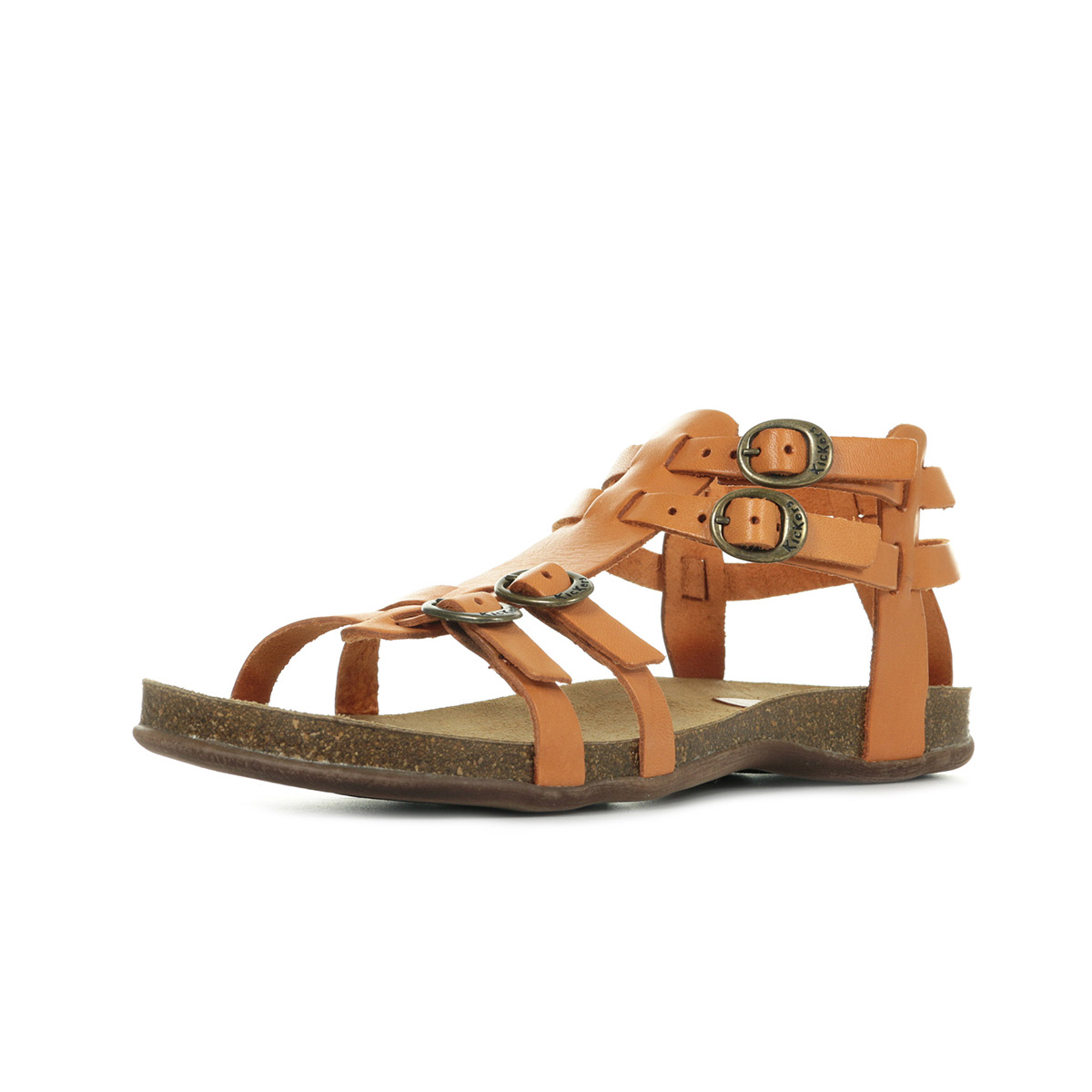 kickers orange femme