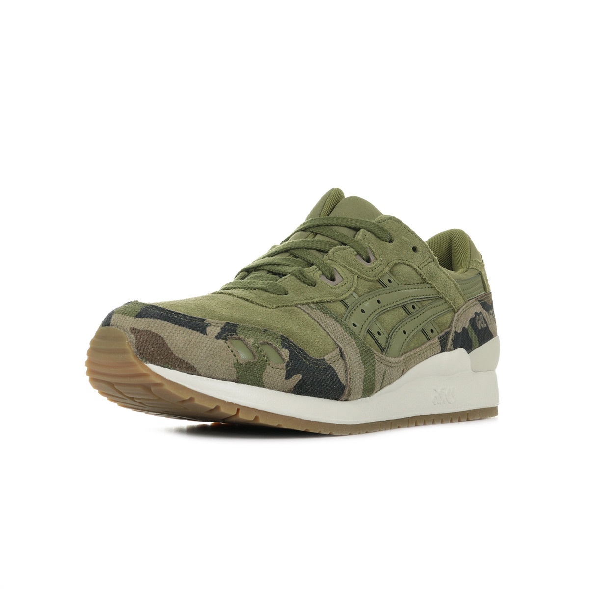 asics gel lyte iii olive canvas