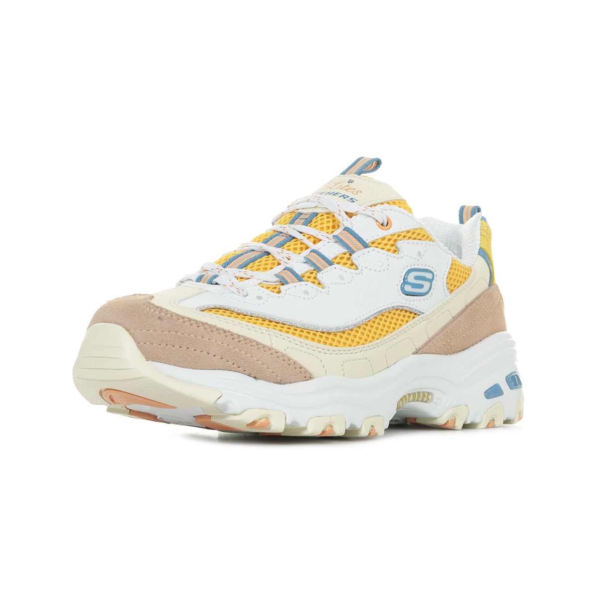 skechers d'lites femme beige