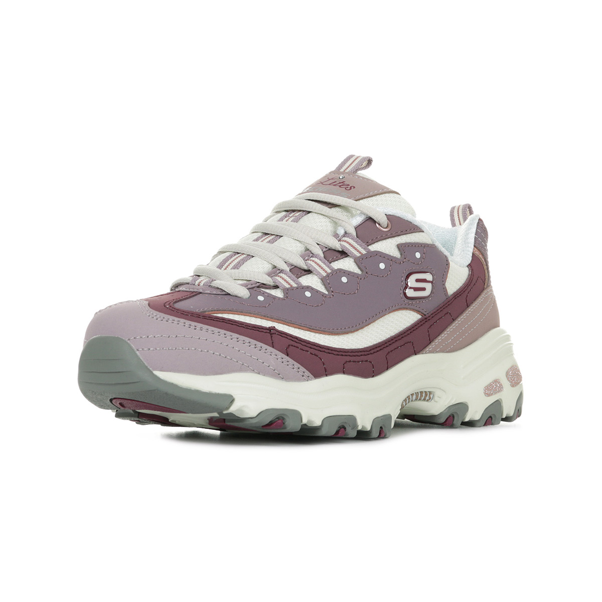 skechers d'lites 2 femme violet