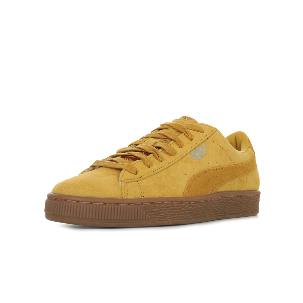 puma suede beige marron