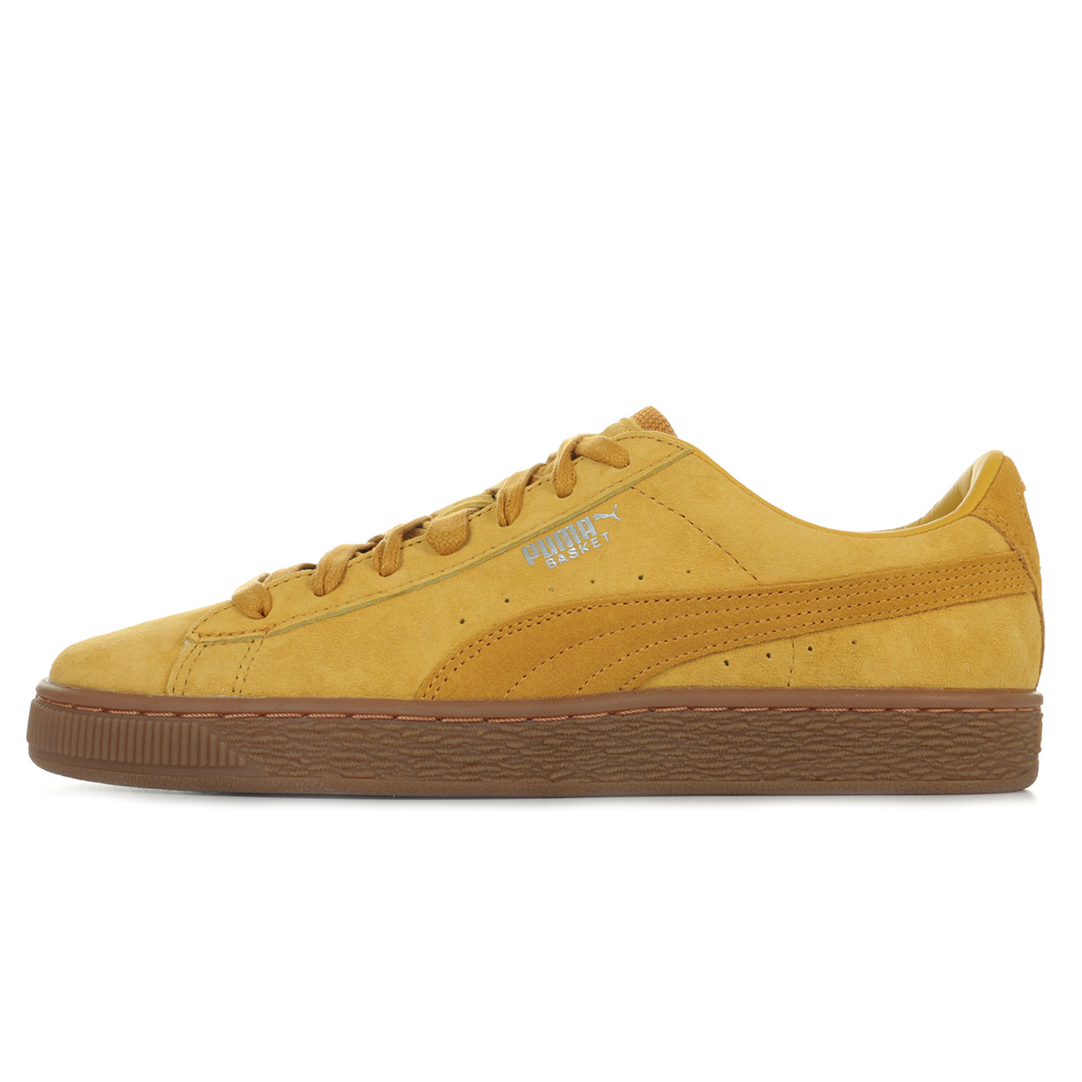 puma suede beige marron