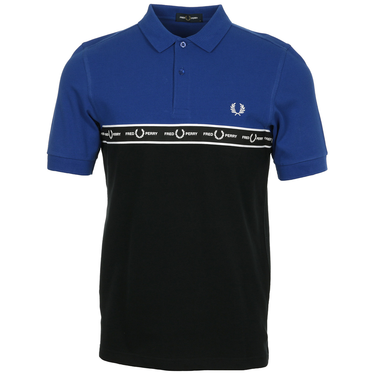 Fred Perry Taped Chest Polo Shirt 