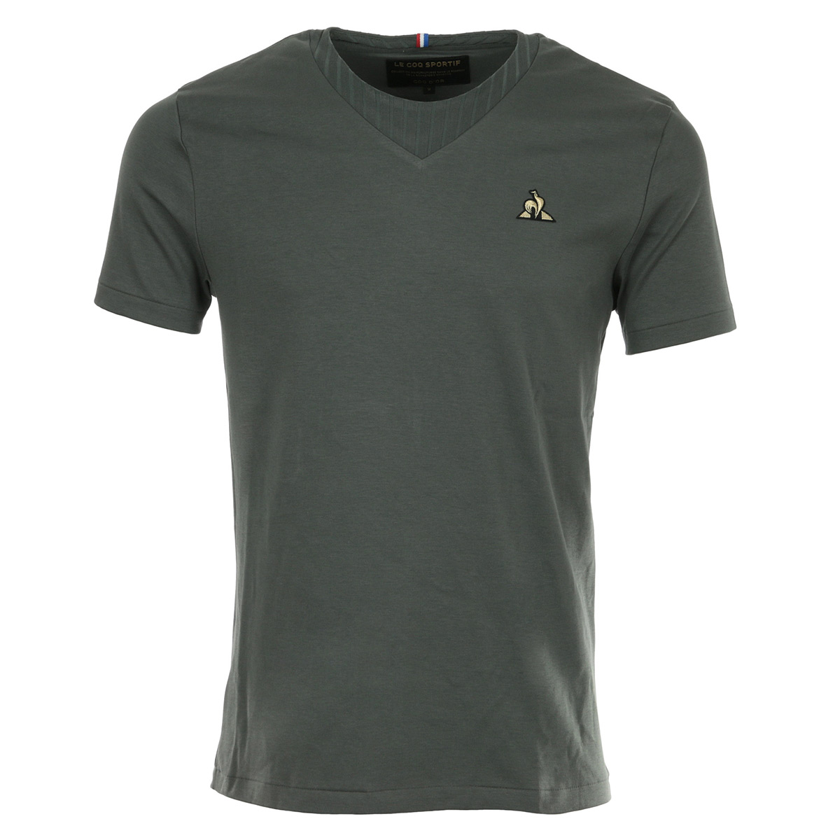 t shirt le coq sportif homme or
