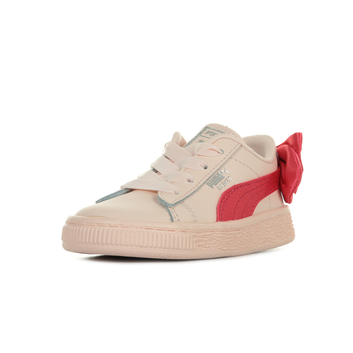 puma fille rose paillette