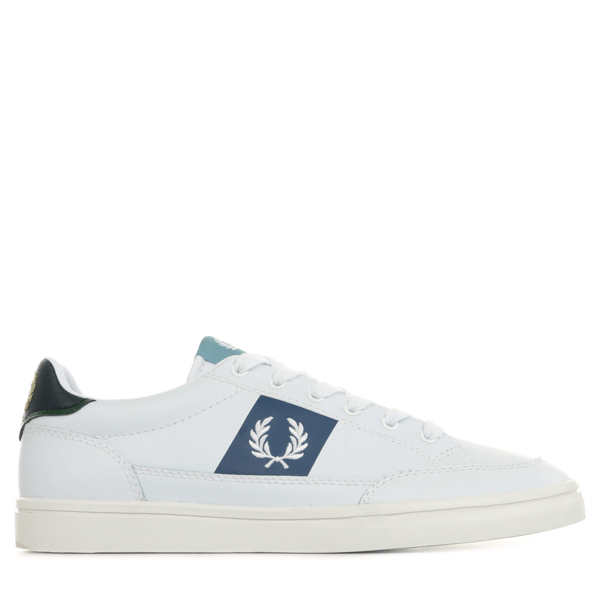 fred perry deuce leather trainers